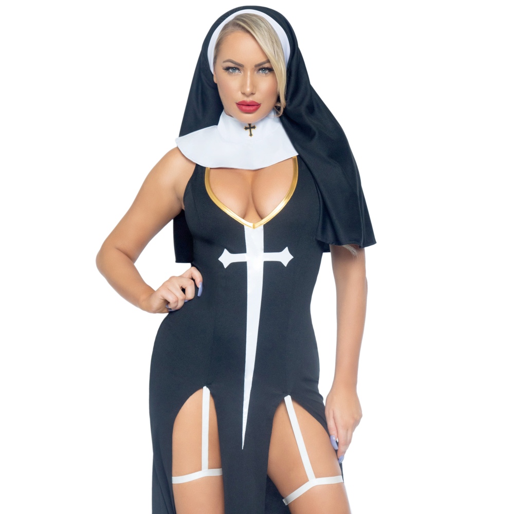 Leg Avenue - Sultry Sinner Costume - Noir